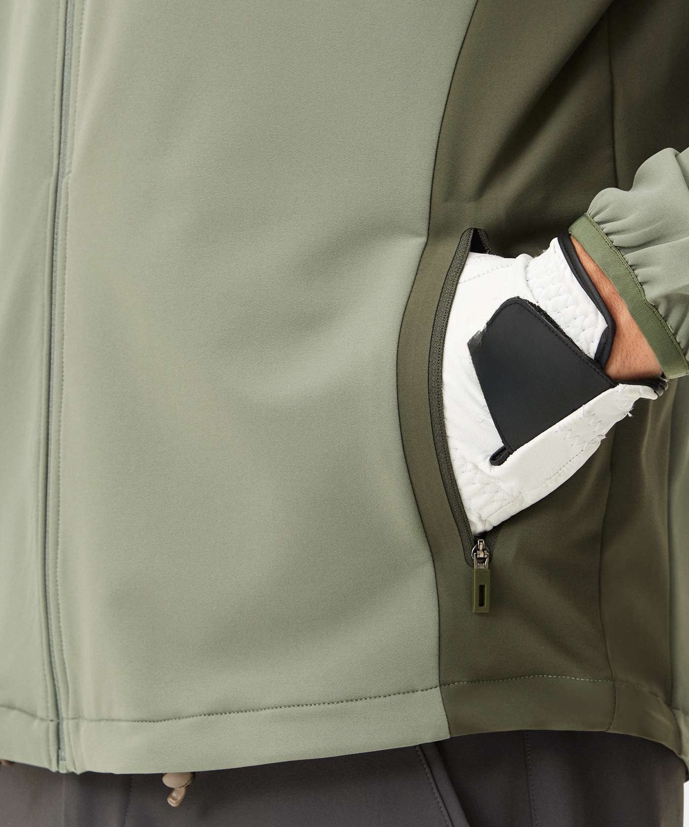 The Meridian Green Wind Jacket