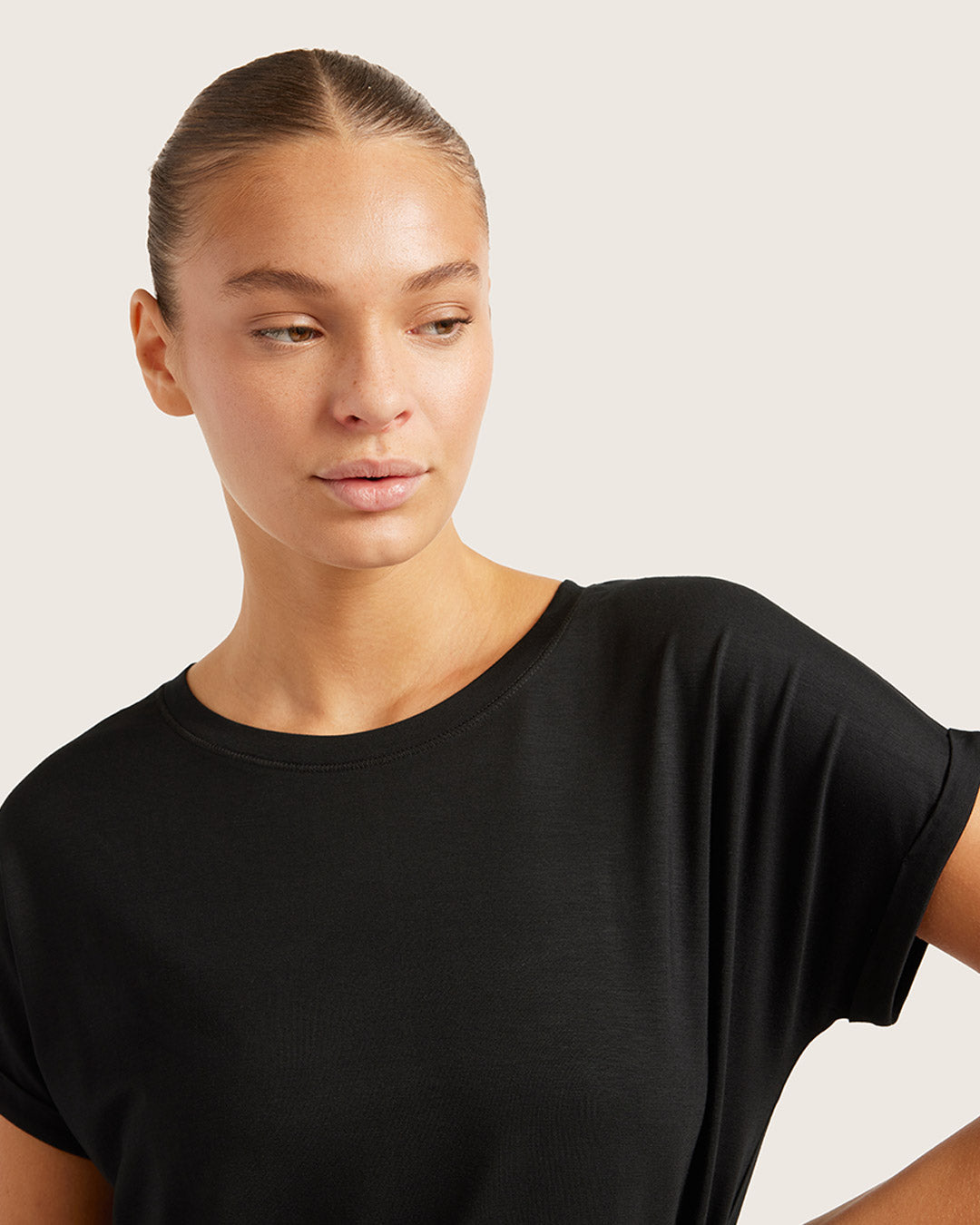 The Off-Duty Lounge Black Top