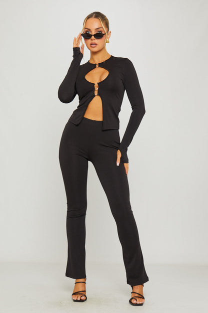The Midnight Cut-Out Top with Trouser