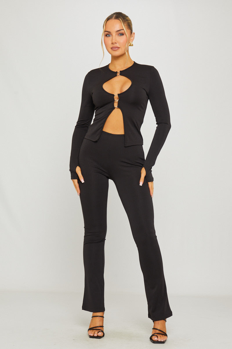 The Midnight Cut-Out Top with Trouser