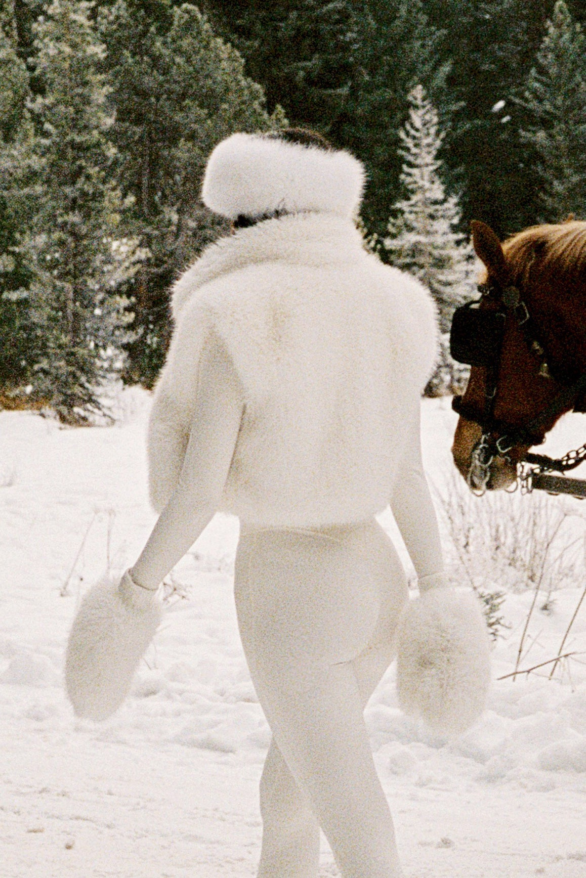 The Snowdrift Faux Fur Vest
