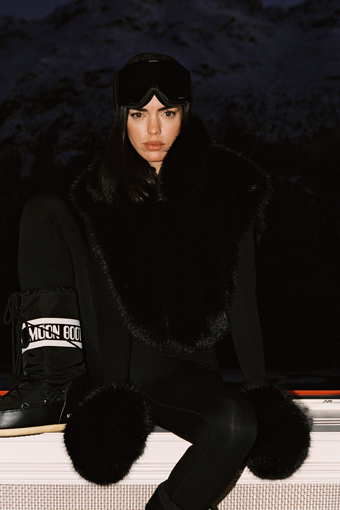 The Snowdrift Faux Fur Vest