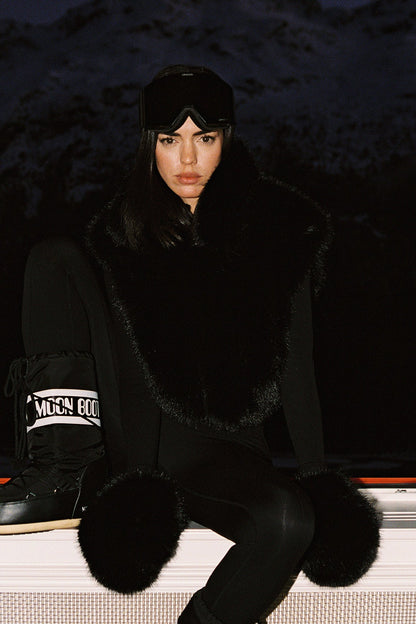 The Snowdrift Faux Fur Vest