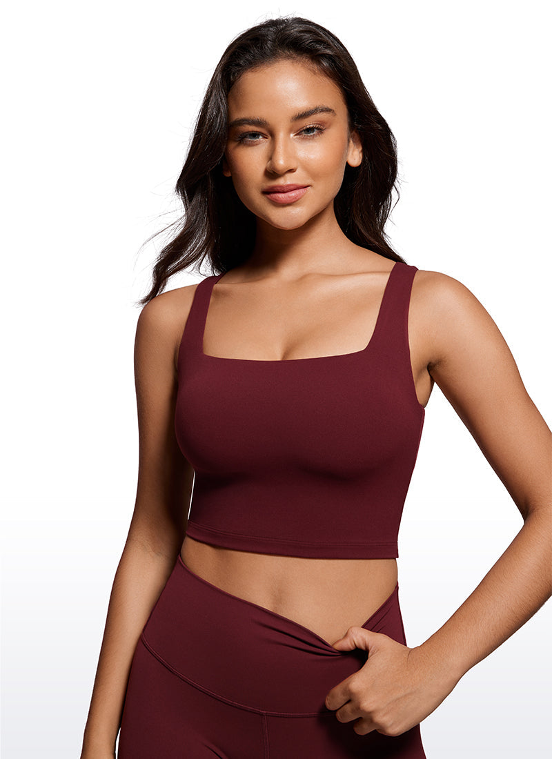The Luxeform Square Tank, built-in Bra 