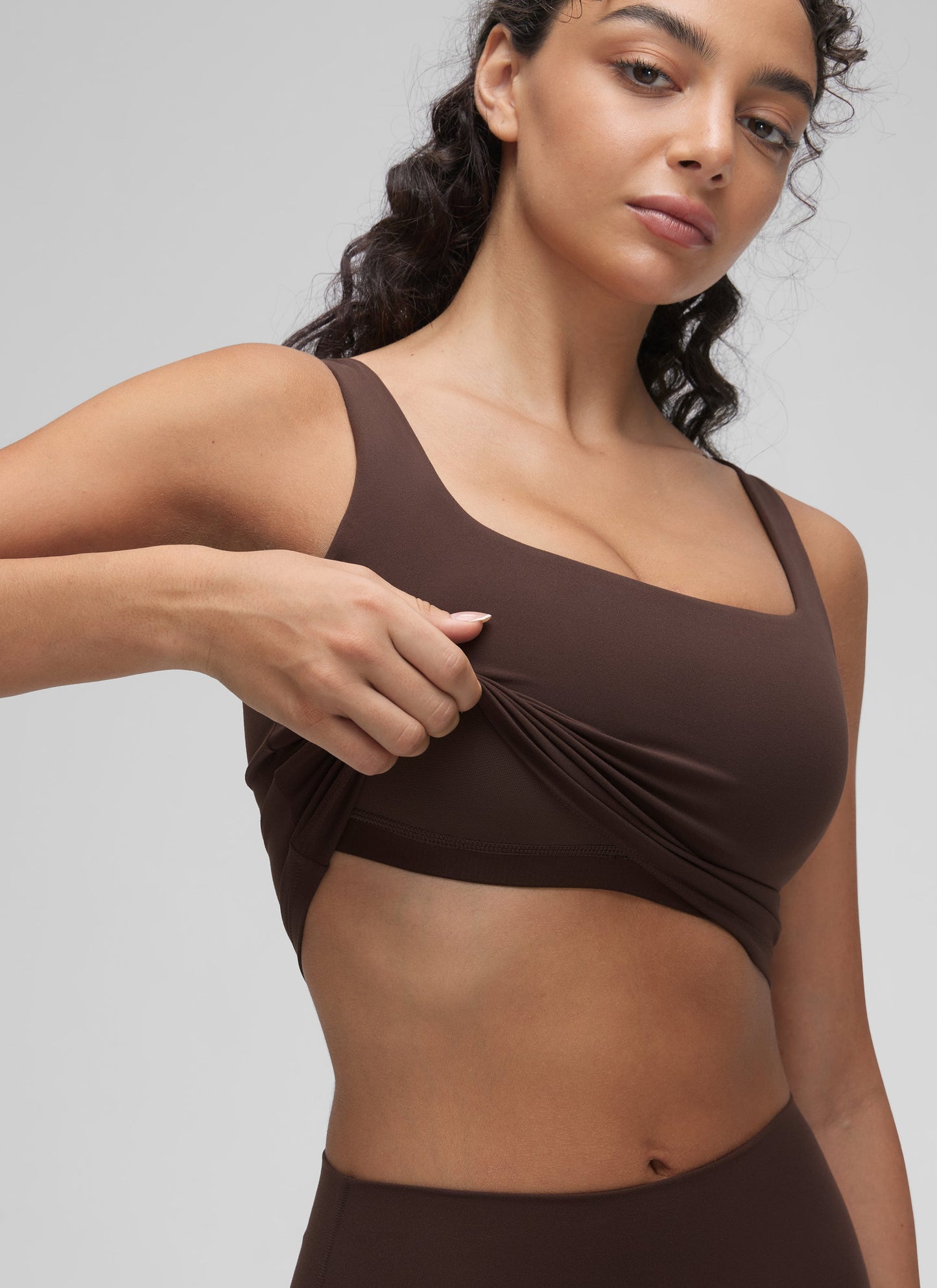 The Luxeform Square Tank, built-in Bra 