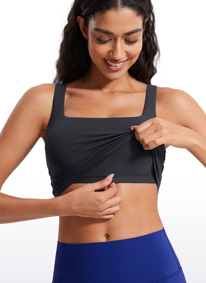 The Luxeform Square Tank, built-in Bra 