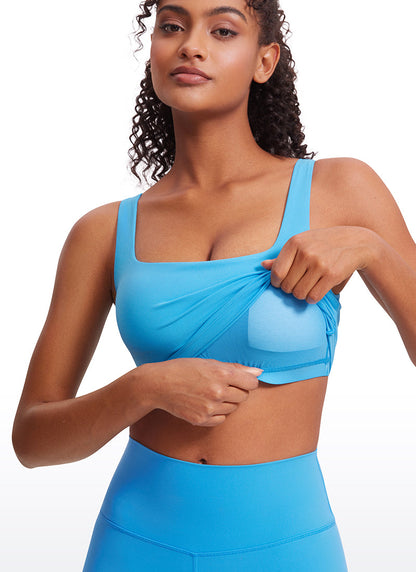 The Luxeform Square Tank, built-in Bra 