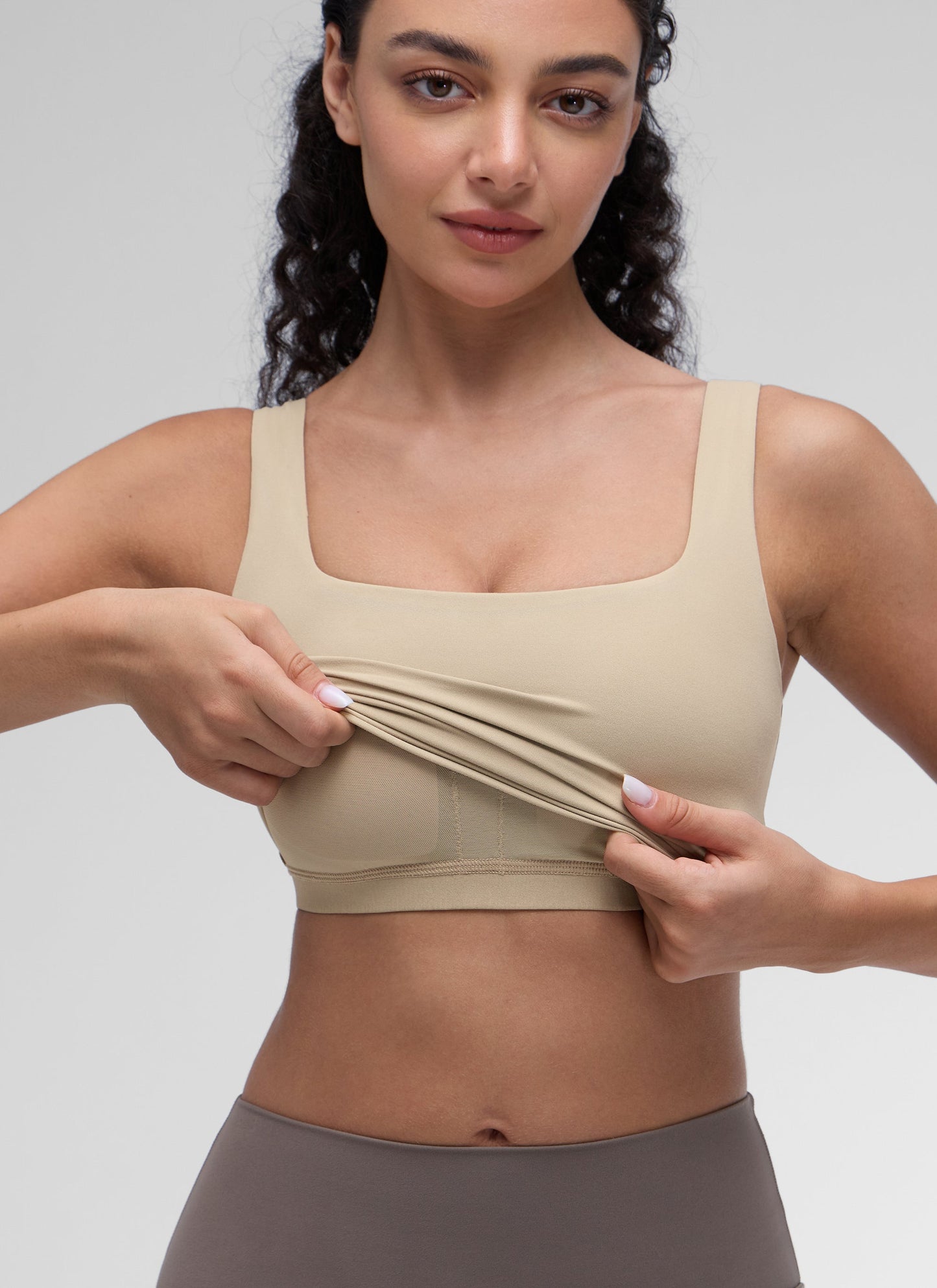 The Luxeform Square Tank, built-in Bra 
