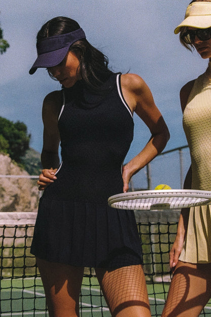 The Azure Escape Knit Dress