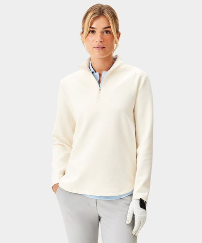 The Onyx Ivory Quarter Zip