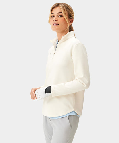 The Onyx Ivory Quarter Zip