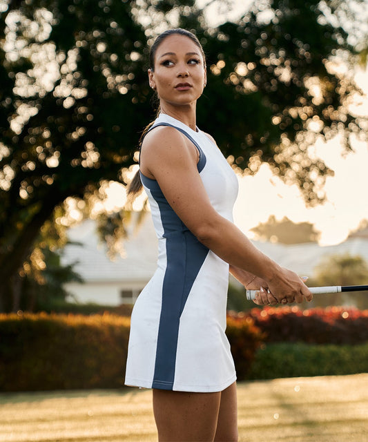 The Onyx Script Dress