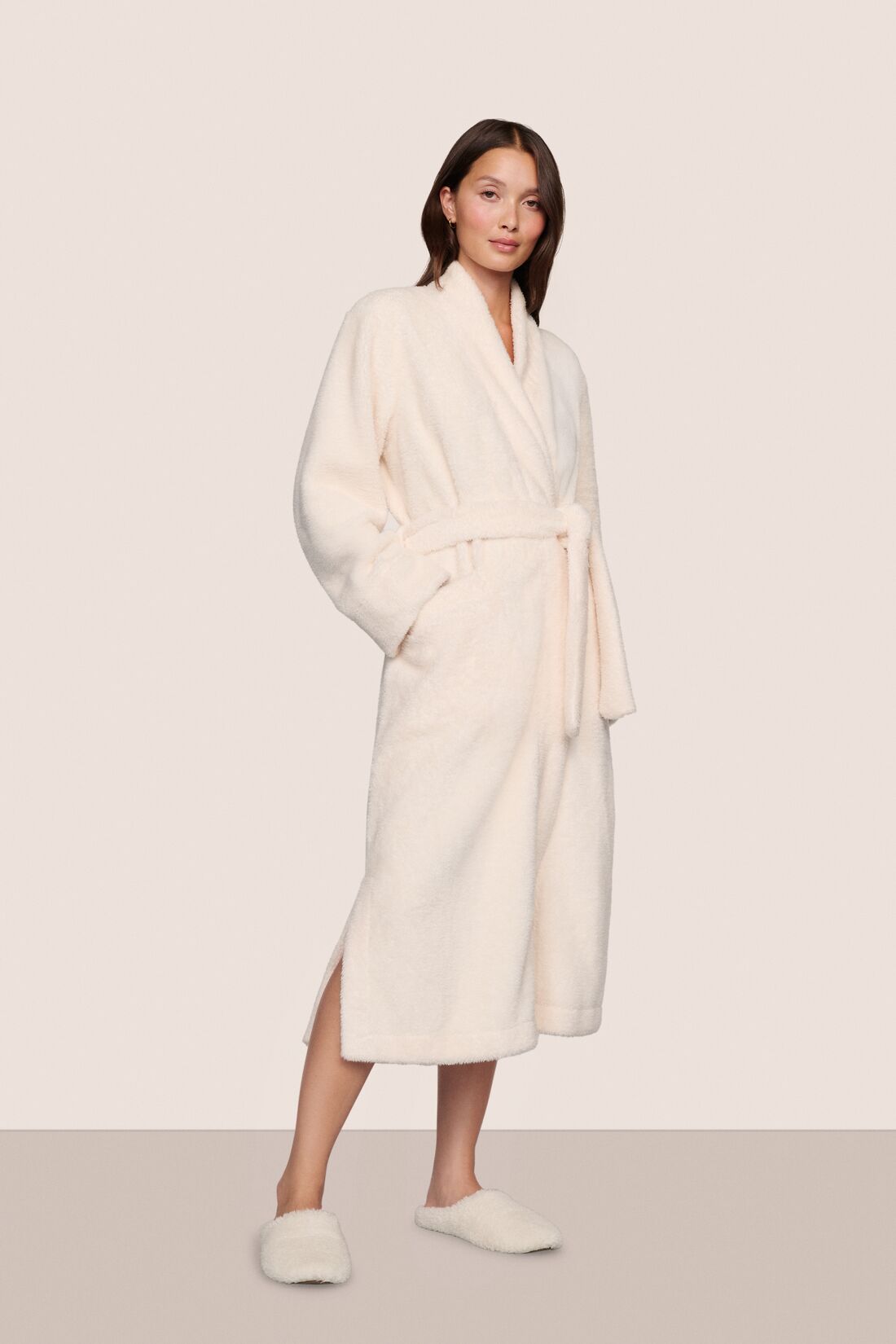 The Elevated Plush Long Robe