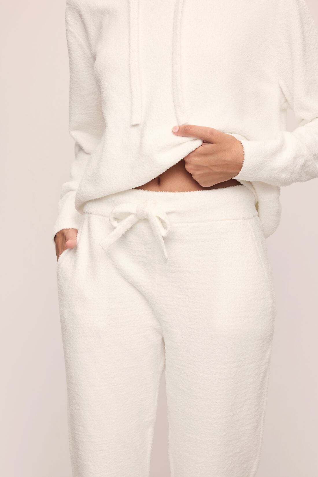 The Bouclé Ivory Lounge Jog (Recycled)