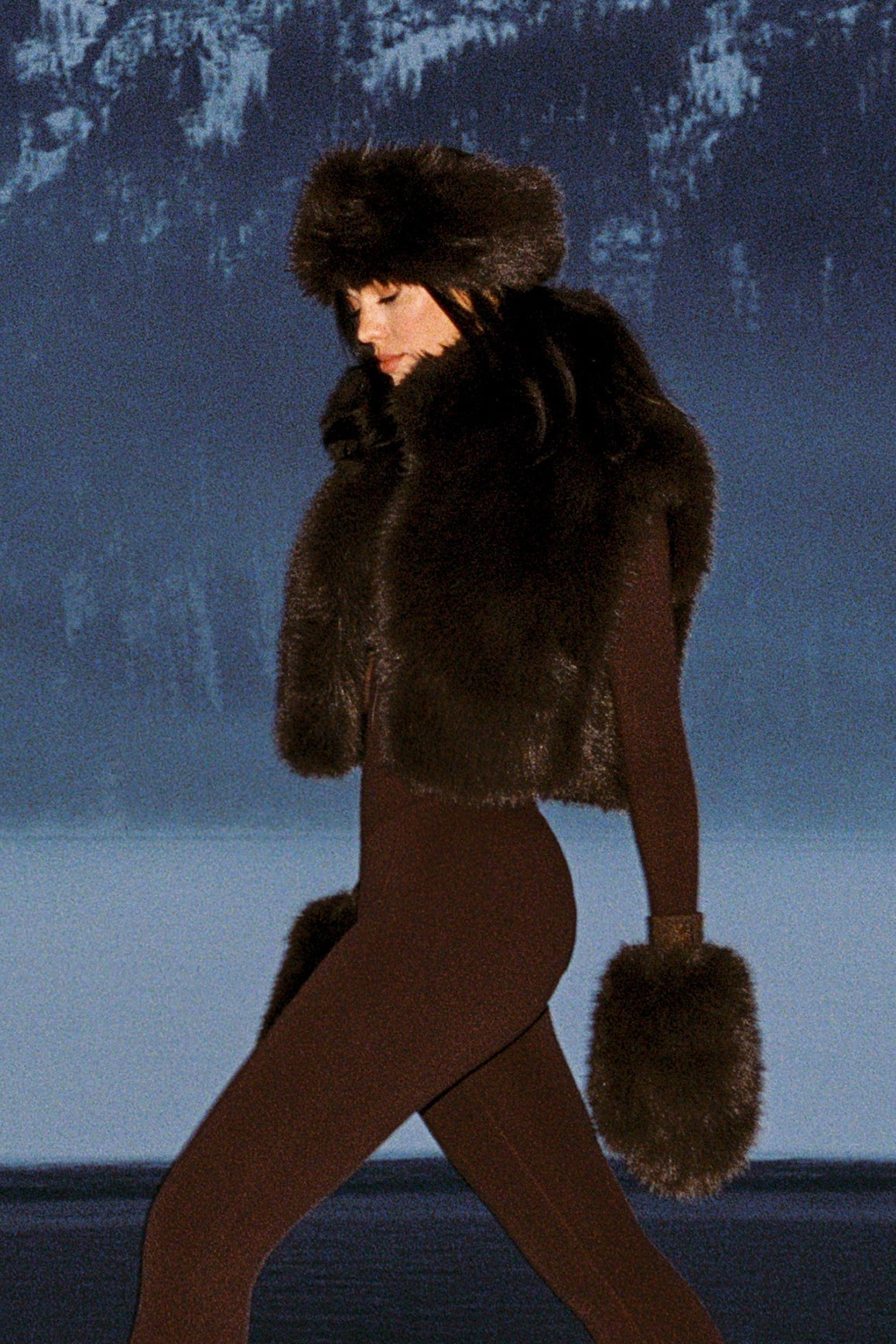 The Snowdrift Faux Fur Vest
