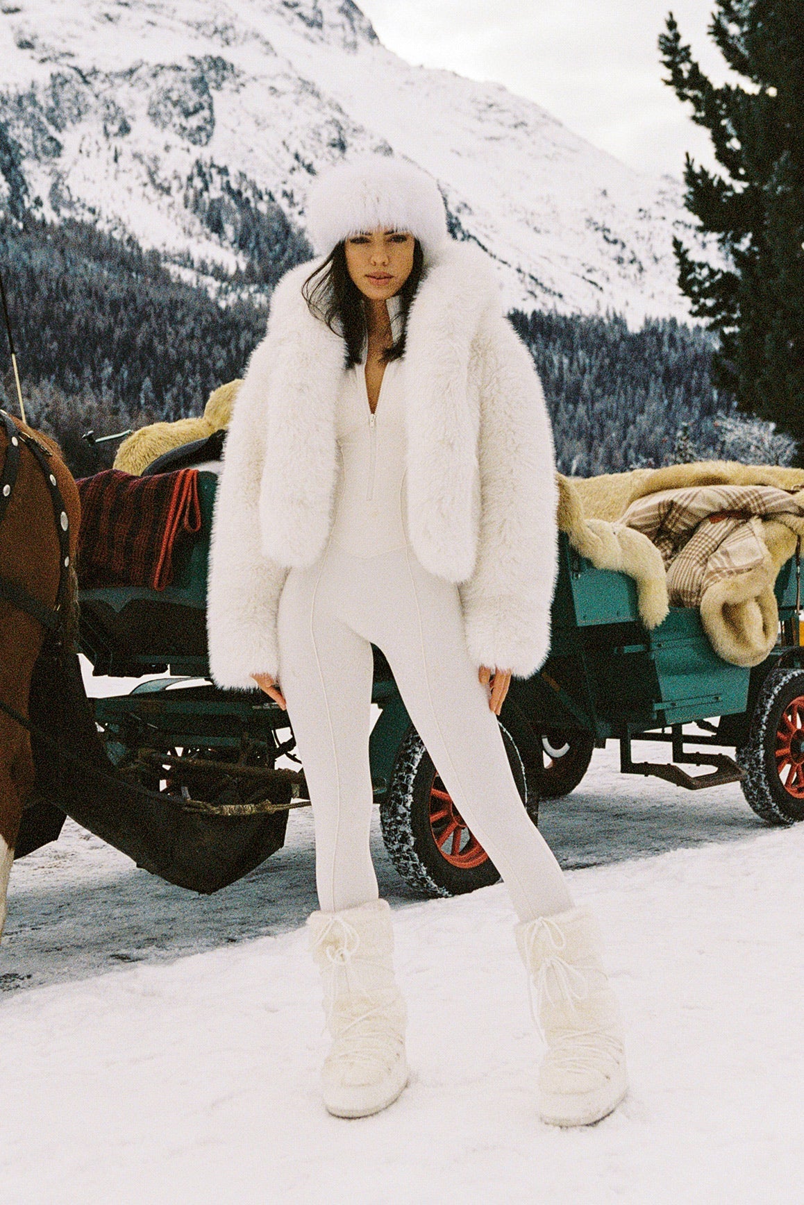 The Snowdrift Faux Fur Jacket
