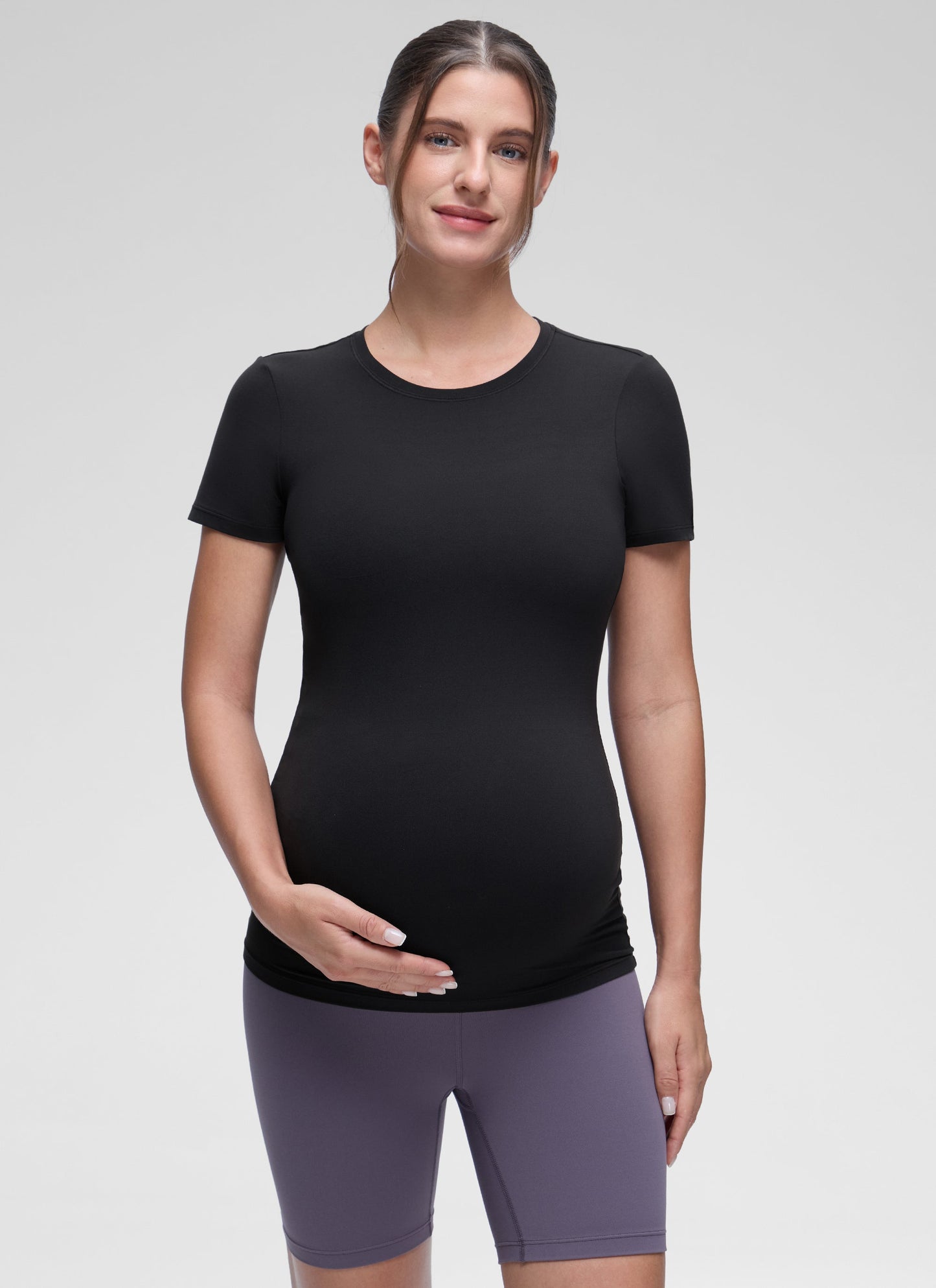 The Luxeform Maternity Crew Neck Short Sleeve