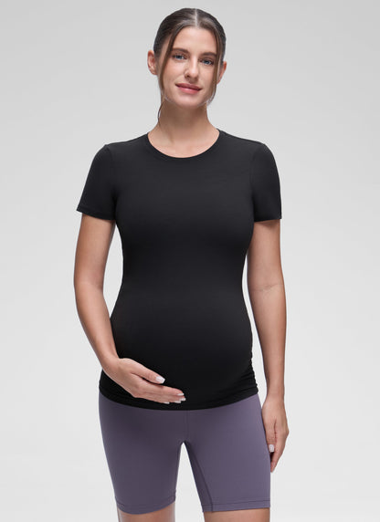 The Luxeform Maternity Crew Neck Short Sleeve