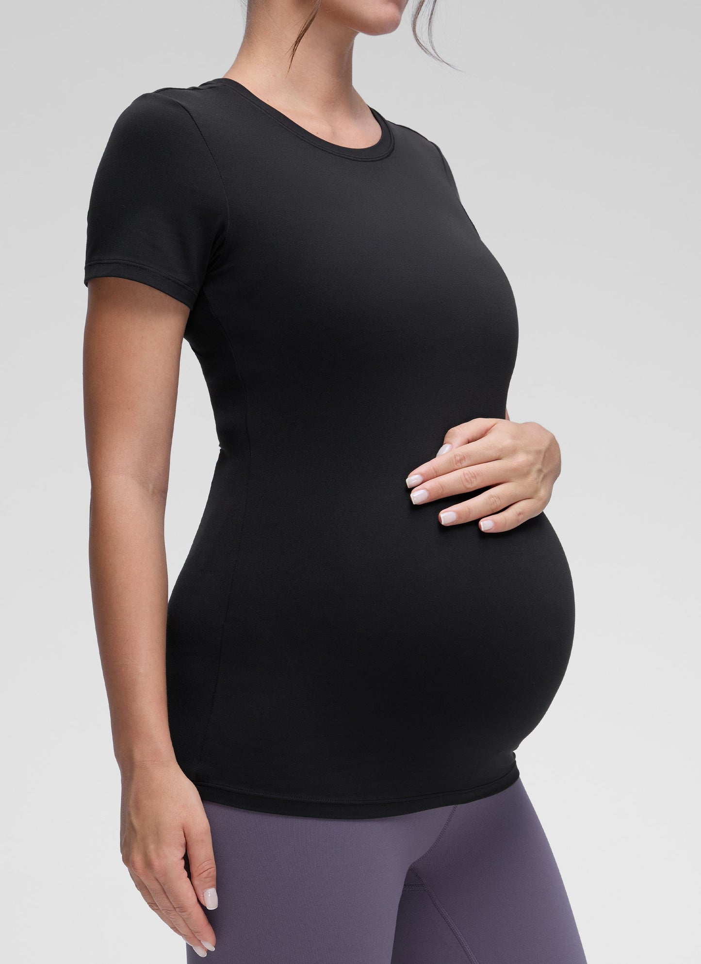 The Luxeform Maternity Crew Neck Short Sleeve