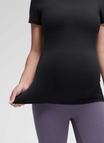 The Luxeform Maternity Crew Neck Short Sleeve