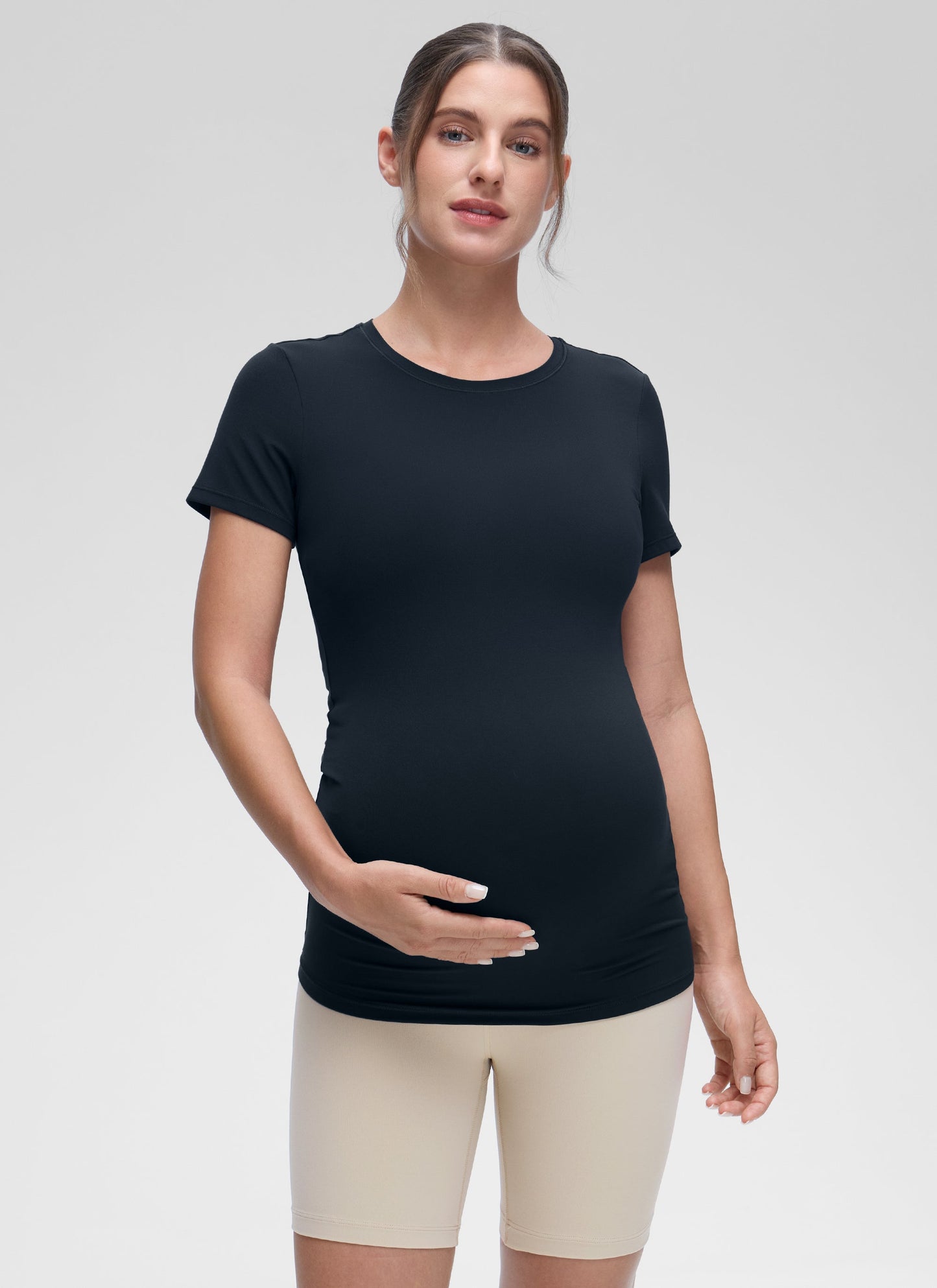 The Luxeform Maternity Crew Neck Short Sleeve