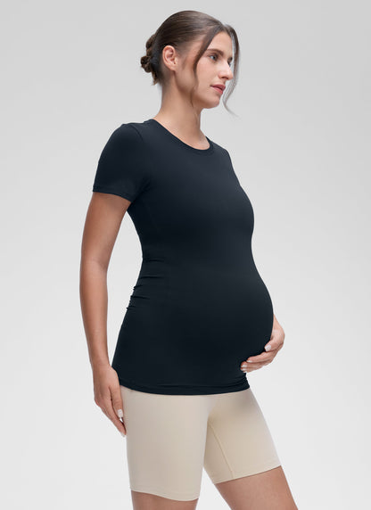 The Luxeform Maternity Crew Neck Short Sleeve