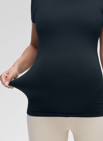 The Luxeform Maternity Crew Neck Short Sleeve