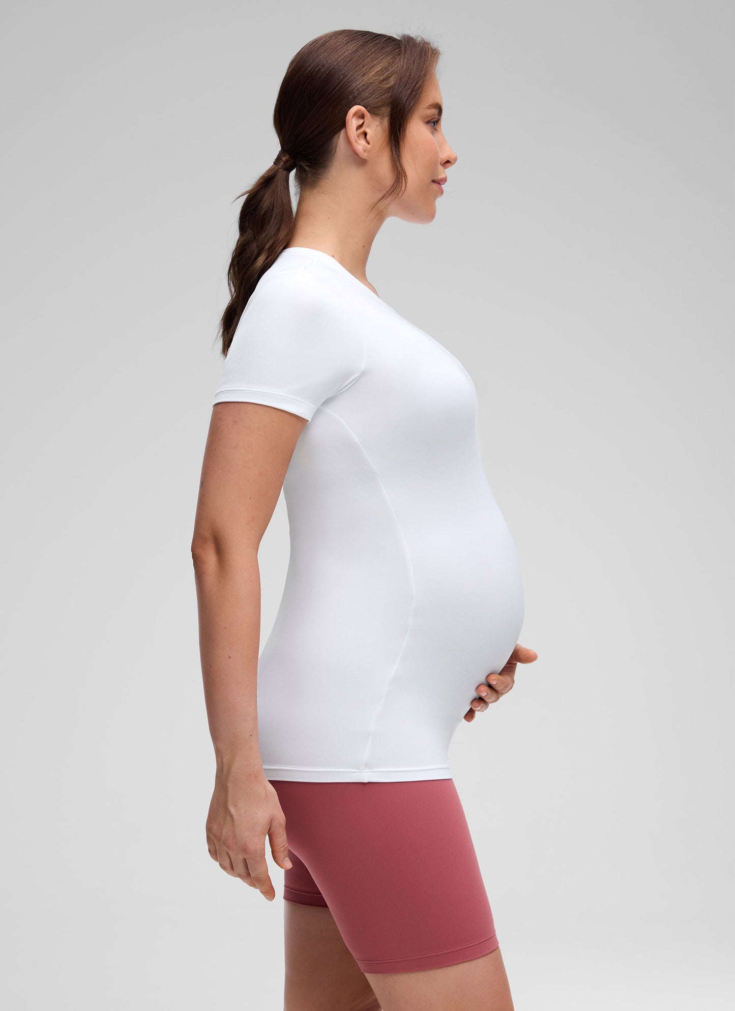 The Luxeform Maternity Crew Neck Short Sleeve