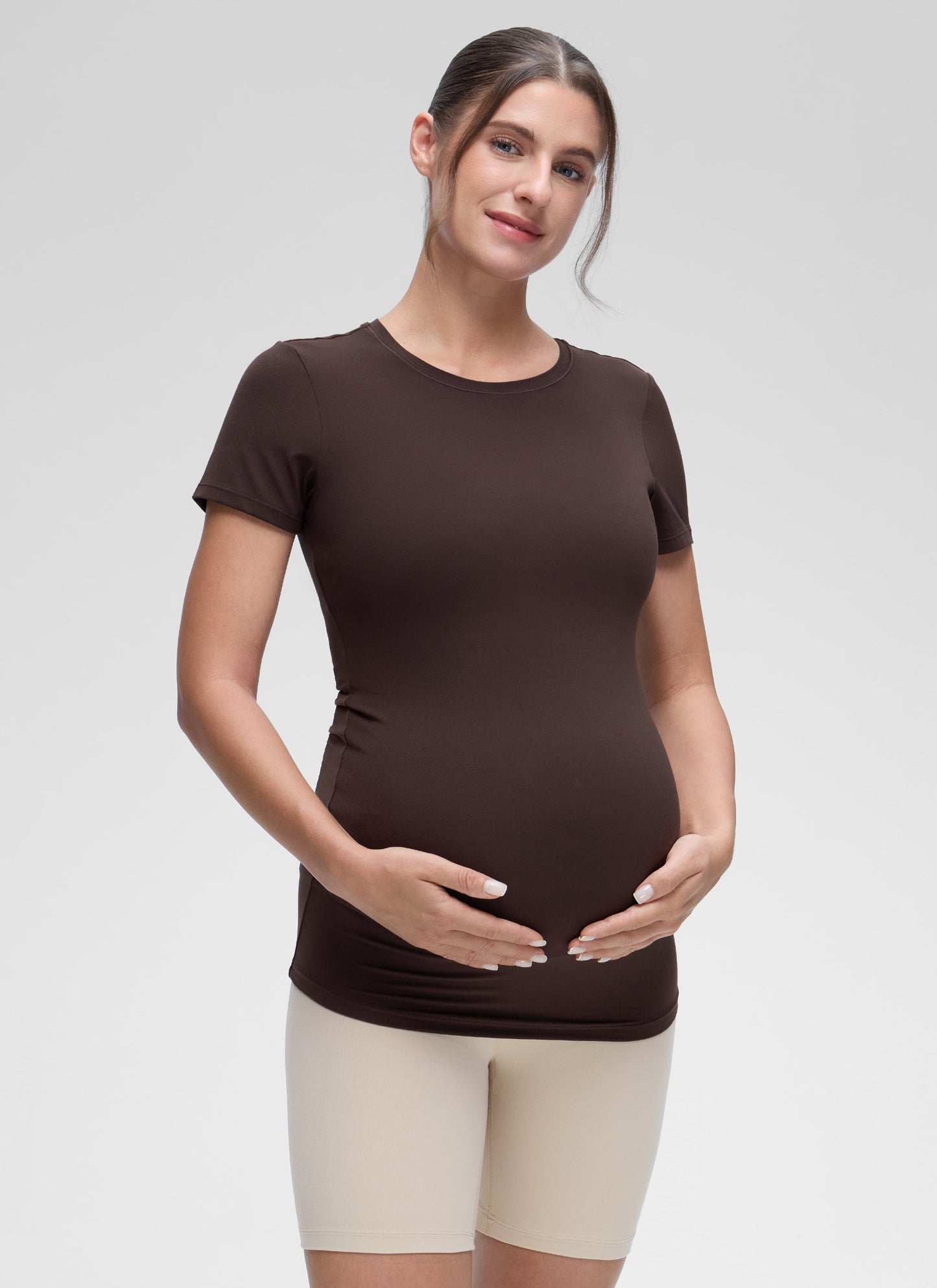 The Luxeform Maternity Crew Neck Short Sleeve