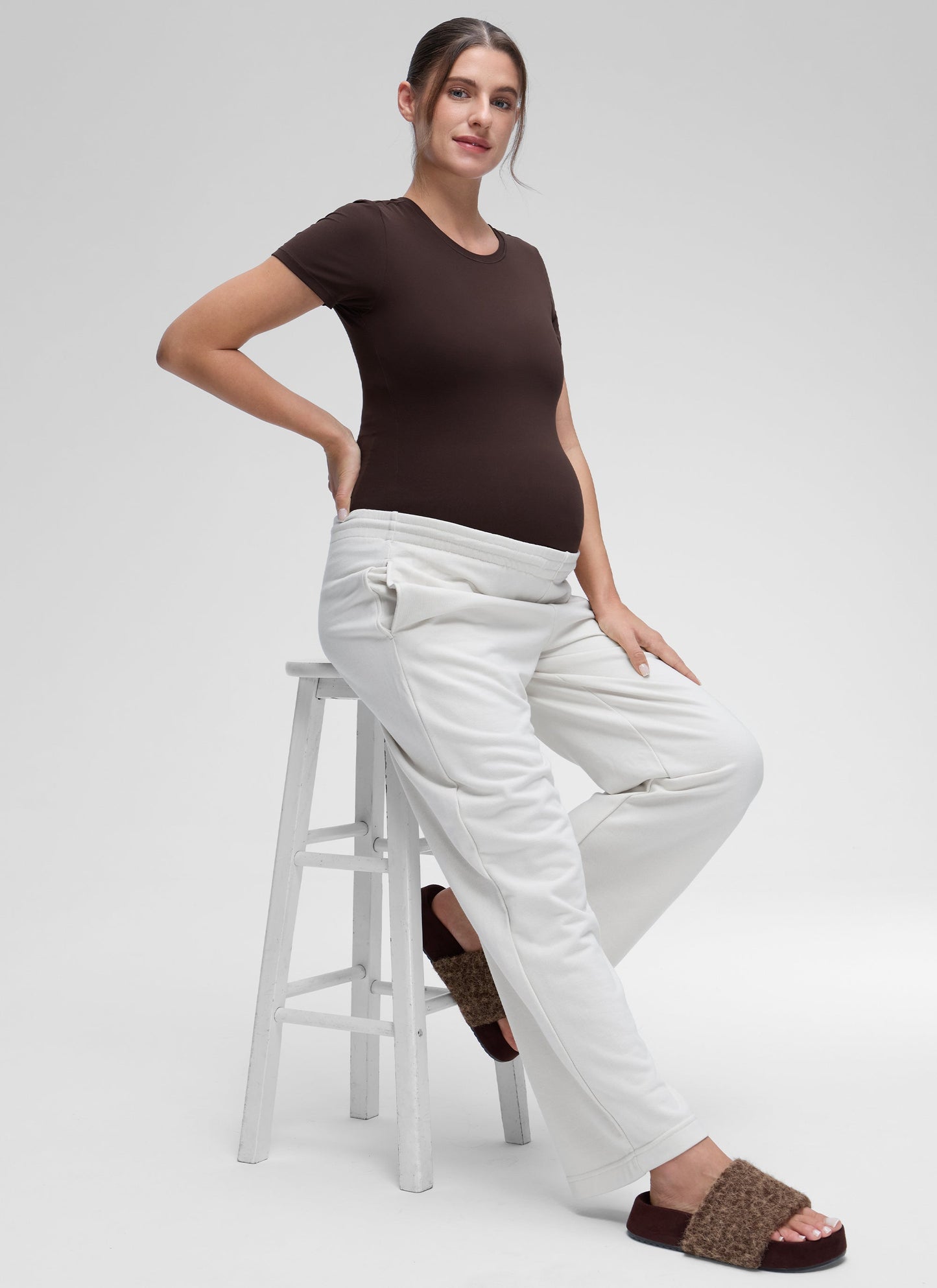 The Luxeform Maternity Crew Neck Short Sleeve