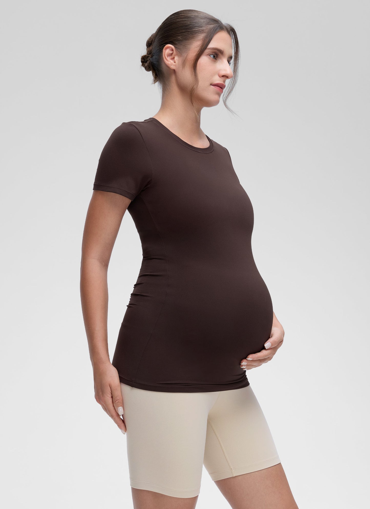 The Luxeform Maternity Crew Neck Short Sleeve