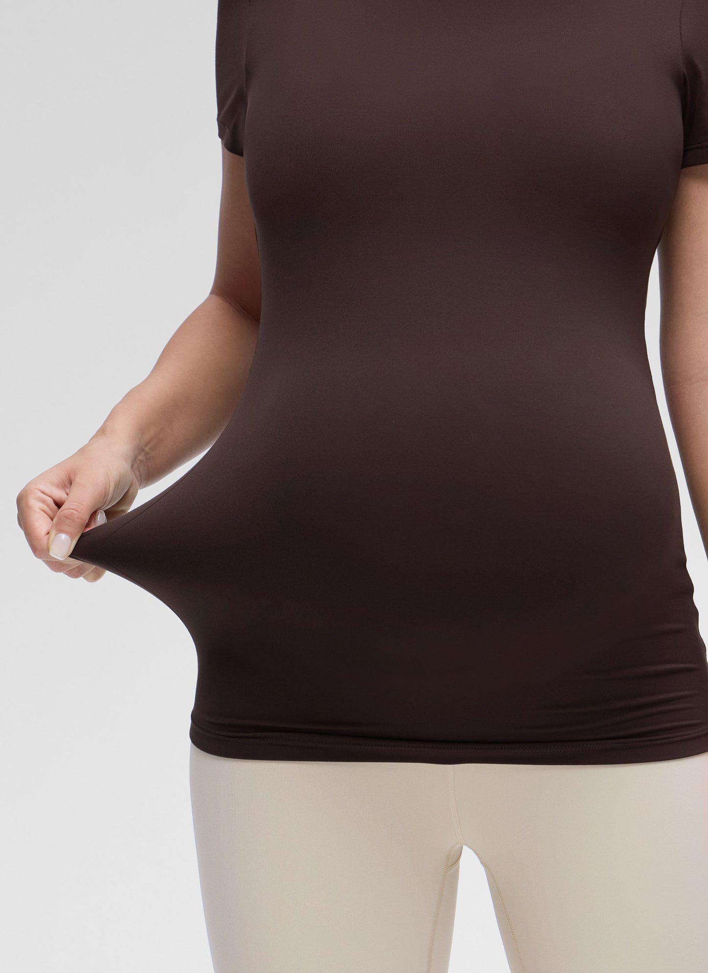 The Luxeform Maternity Crew Neck Short Sleeve