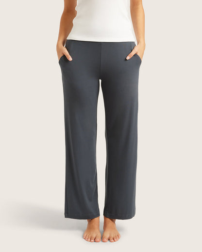 The Off-Duty Lounge wide leg – Gray